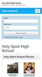 Mobile Screenshot of holyspirithighschool.net