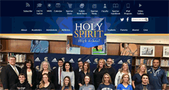 Desktop Screenshot of holyspirithighschool.com